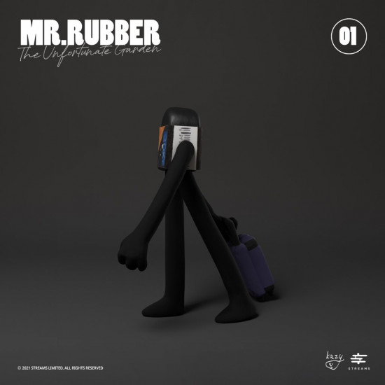 Kazy Chan - Mr. Rubber - Charcoal Black Version