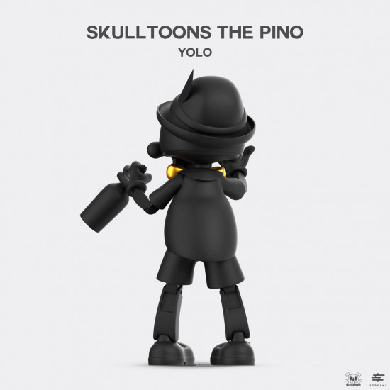 SKULLTOONS THE PINO - YOLO - Golden Black Version SKULLTOONS THE PINO - YOLO - Golden Black Version