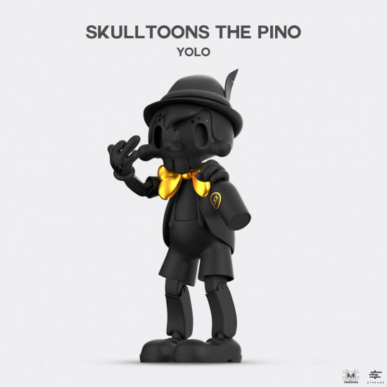 SKULLTOONS THE PINO - YOLO - Golden Black Version